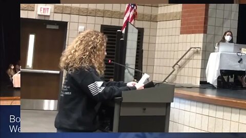 Jen Olson Addressing the Wentzville Board of Education - 02/15/22 - First Amendment - Part 2