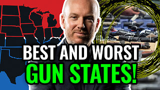 RANKING 50 States for GUN LAWS! Texas Florida California Wisconsin Pennsylvania Michigan Arizona +