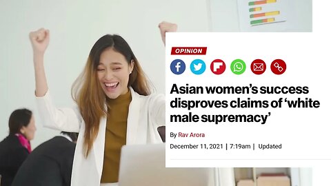 #Asianwomen’s success disproves claims of ‘white male supremacy’