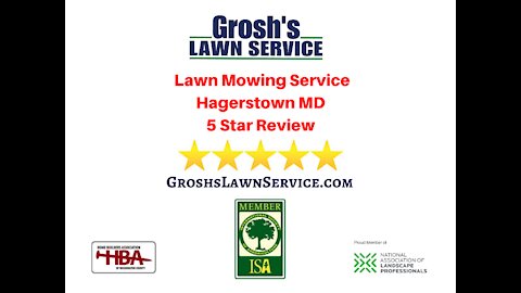 Lawn Mowing Service Video Review Hagerstown MD Service Washington County Maryland