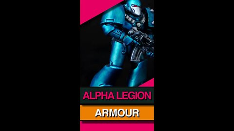 Alpha Legion HERESY armour ⚡ QUICKIE ⚡