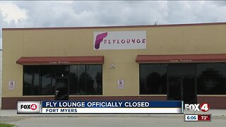 Fly Lounge closed its door