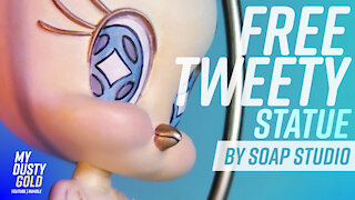 Free Tweety: Statue by Soap Studio