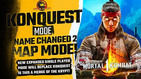 Mortal Kombat 1 Exclusive: KONQUEST Returns W/Name Change, Will Map Mode Be Good? | All Speculation