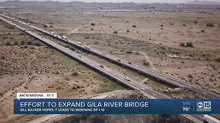 Proposed state bill would help fund widening of Gila River Bridge