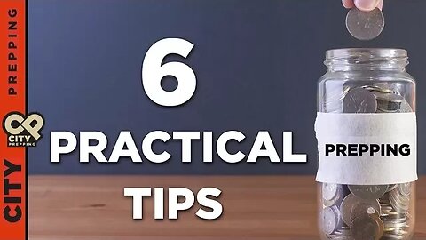 6 practical prepping budget tips w/Prepper Princess