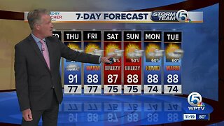 Latest Weather Forecast 11 p.m. Tuesday