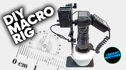 DIY Macro Rig for Watch Parts Photography