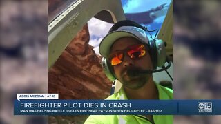 Firefighter pilot dies in helicopter crash near Payson