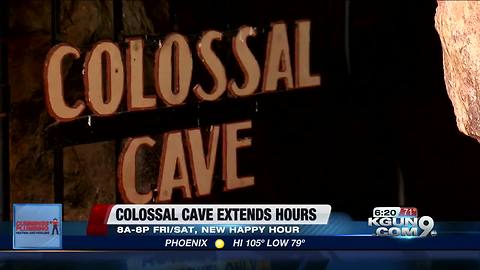 Colossal Cave adds Happy Hour for visitors