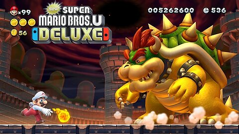 Peach Castle Boss fight: New Super Mario Bros. U Deluxe on Android/iOS YUZU & Skyline Emulator