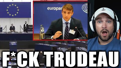 Canadian Pastor's SON Gets Standing Ovation For DESTROYING Trudeau In EU Parliament