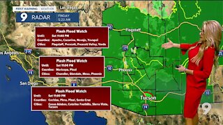 Severe weather and potential flooding continues