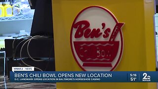 Ben's Chili Bowl officially opens in Baltimore