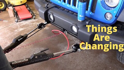 Roadmaster Nighthawk Install// Jeep Wrangler Flat Towing RV