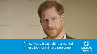 Prince Harry is launching a mental fitness tool for military personnel