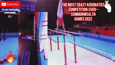 The Most Crazy Acrobatics Competition Ever - Commonwealth Games 2022 #gym #acrobatics #gymnastics