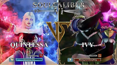 SoulCalibur VI — Amesang (Quintessa) VS anubis2324 (Ivy) | Xbox Series X Ranked