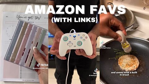 TikTok Amazon Favs Compilation - Amazon Must Haves with Links - Amazon Finds - TikTok Made Me Buy It