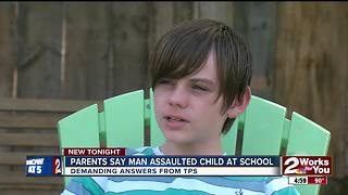 Family fuming after they claim son was put in chokehold by man at school