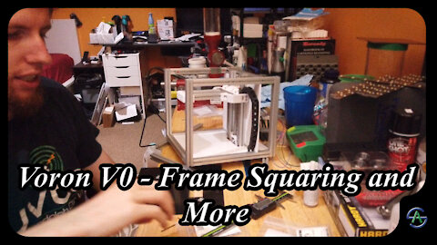Voron V0 Build - E05 - Frame Squaring and More