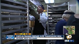 Father Joe's Villages serves turkey dinner