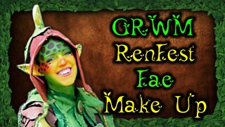 Professional Fae Make Up 🌱 GRWM As Sprout For Renfest (Pt 1)