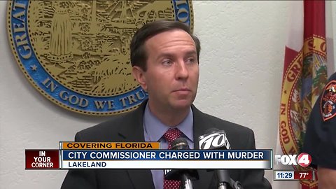 City commissioner charged with murder after shooting shoplifter