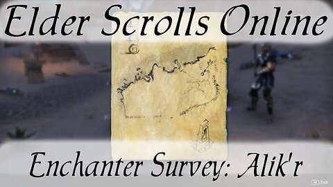 Enchanter Survey: Alik'r [Elder Scrolls Online]