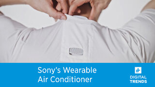 This wearable air conditioner can keep you cool on the move