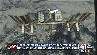 KCK students see results of experiment that spent month in space