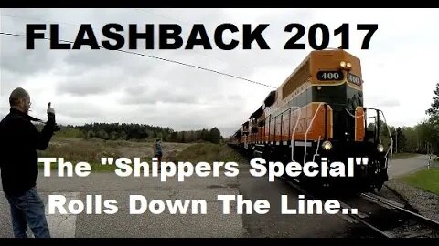 My First E&LS RR "Shippers Special" Passenger Train Chase.. FLASHBACK TO 2017! | Jason Asselin