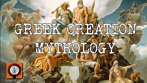 How the universe was formed. The Greek creation Myth.