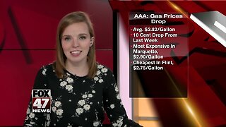 AAA Michigan: Statewide gas prices decline 10 cents