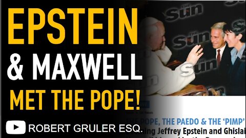 Epstein and Maxwell Sent “Snow White” Emails and Met the Pope at the Vatican!