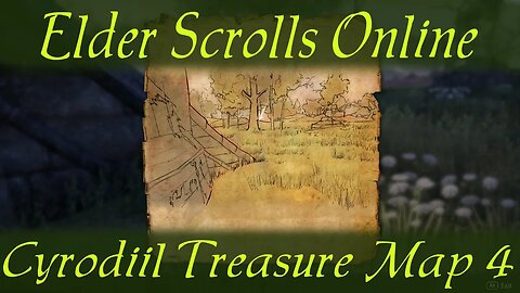 Cyrodiil Treasure Map 4 iv [Elder Scrolls Online ESO]