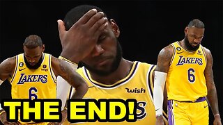 LeBron James just gave us the BIGGEST retirement hint yet because the Lakers STINK! He said this!