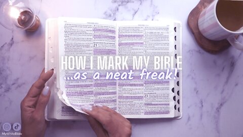 How To Mark Your Bible - Neat Freak Edition! | Marking the Bible for #NeatFreaks