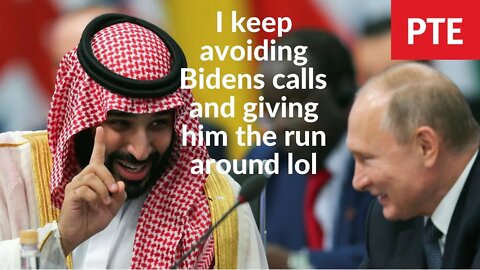 Why Saudi & UAE are avoiding Biden's calls but taking Putins calls. Biden admin showing desperation