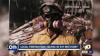 San Diego firefighter recalls helping in 9/11 recovery