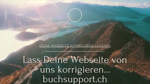 Deine Webseite in der Schweiz korrigieren lassen? Wir korrigieren Deine Webseite www.buchsupport.ch