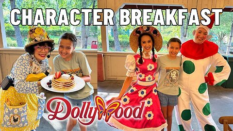 The Imagination Playhouse Character Breakfast at Dollywood Theme Park