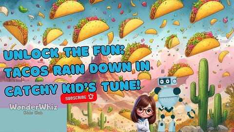 'It's Raining Tacos' Fun Kids Song Cover! 🌮☔️
