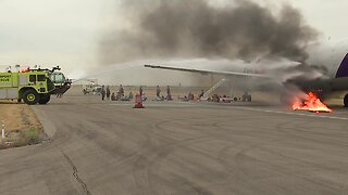 Boise Airport holds disaster training exercise with first responders