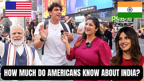 How much do Americans know about India? | Modi? Food? Bollywood stars? | Albeli Ritu