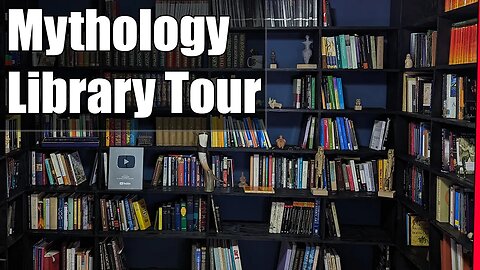 Library and Bookshelf Tour: Over 500 books on Myth and Folklore