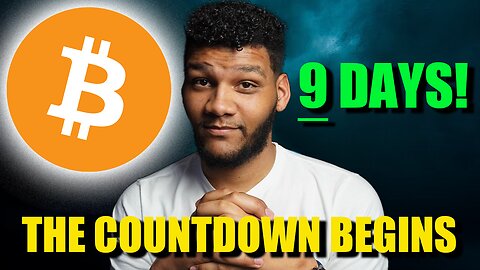 IT'S COMING!!! The #Bitcoin Halving Is 9 Days Away! $100,000 #BTC Is Coming Soon...