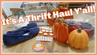 It's A Thrift Haul Y'all I Goodwill Haul I Thrift Store Haul