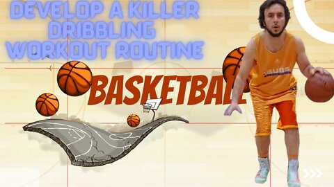 DRIBBLING DRILLS BASKETBALL HANDLING ON THE MOVE WORKOUT