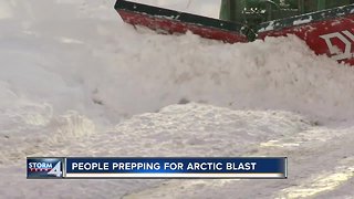 Blast of arctic air follows snowstorm